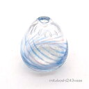 琉球ガラス一輪挿し・花瓶・ flowervase mituboshi243vase 三ツ星工房 沖縄