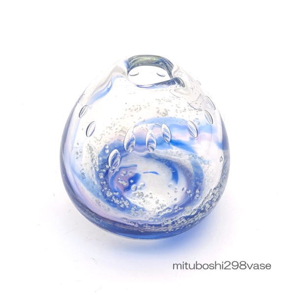 樂天商城 - 琉球ガラス一輪挿し・花瓶・ flowervase　mituboshi298vase　三ツ星工房　沖縄