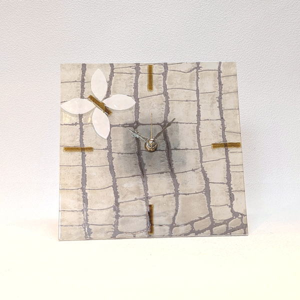 樂天商城 - ベネチアングラス ベネチアンガラス 置き時計 置時計　おしゃれ ヴェネチアンガラス or1919-3A