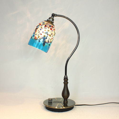 fc-570ay-fantasy-goto-lightblueベネチアングラスランプ 照明　テーブルランプ　卓上ランプ　イタリア製