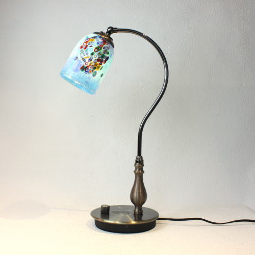 fc-570ay-goti-p-goto-azureベネチアングラスランプ 照明　テーブルランプ　卓上ランプ　イタリア製