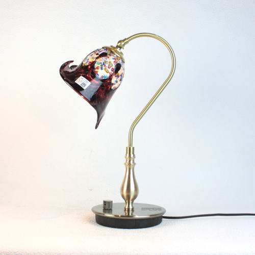 fc-210g-fantasy-calla-amethyst　ベネチアングラスランプ 照明　テーブルランプ　卓上ランプ　イタリア製