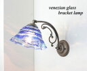 ブラケットライト 壁掛け照明 ブラケットランプ 真鍮 fc-w10ay-smerlate-sbruffo-blue-lightblue