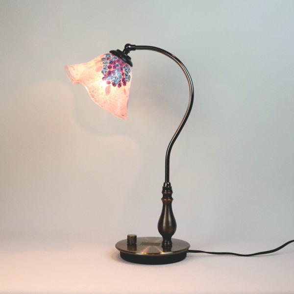 fc-570ay-goti-p-smerlate-pinkベネチアングラスランプ 照明　テーブルランプ　卓上ランプ　イタリア製