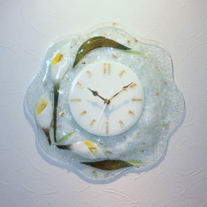 掛け時計 掛時計 ベネチアングラス ベネチアンガラス　おしゃれ かわいい　ヴェネチアンガラス