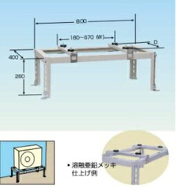 樂天商城 - メック　QKB-1　平地用架台（小）　3.2kW級以下　[QKB1]