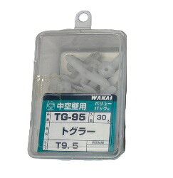 樂天商城 - 若井産業　TG-95　トグラーT9.5 壁厚9～11 中空壁用 30ヶ入　[TG95]