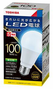 東芝　LDA11N-G/100W/2　単品　LED電球　