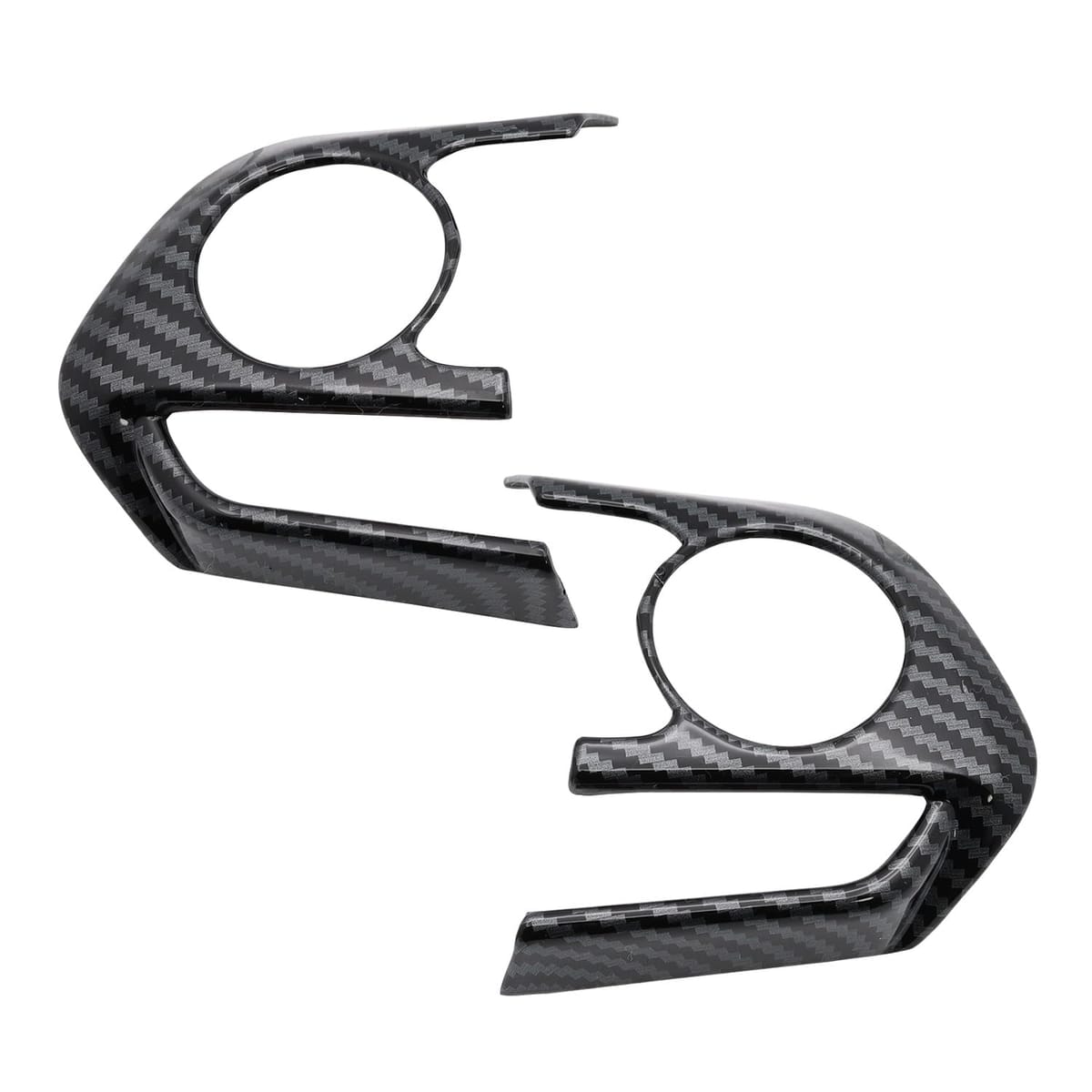 ファビュラス堂 ステアリングスイッチカバー ハリアー 80系 カローラ スポーツ クラウン カムリ パネル..