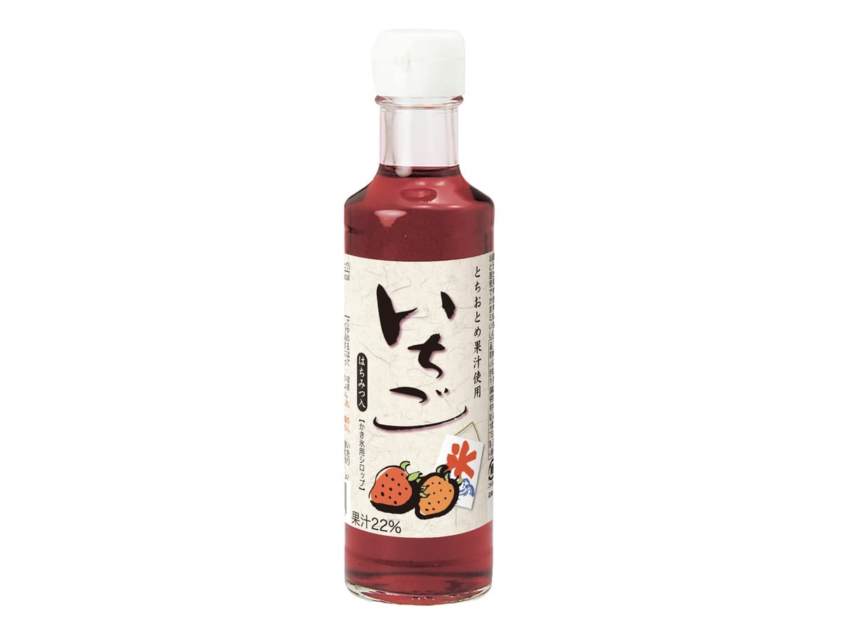 キャプテン・かき氷用シロップ いちご 200ml