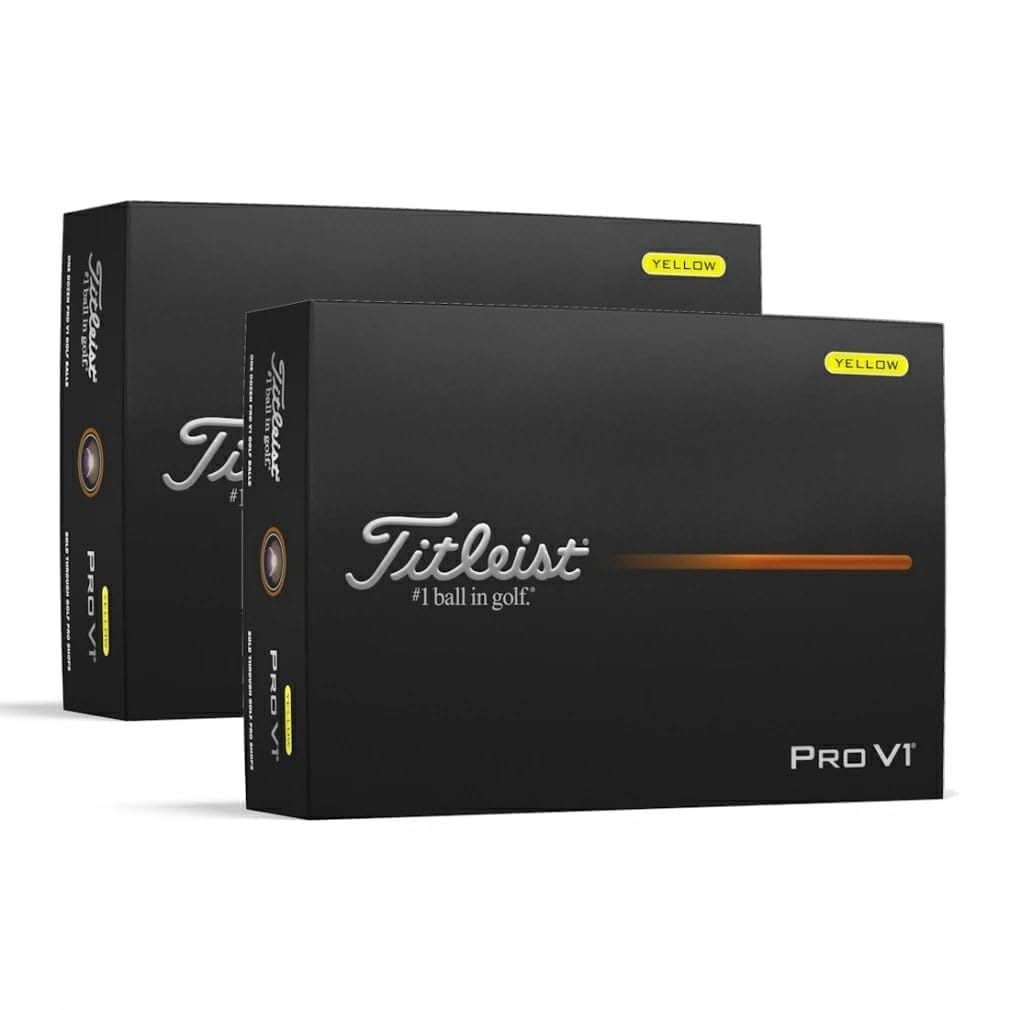 タイトリスト PRO V1 2025 イエロー【2ダースセット(24球)】