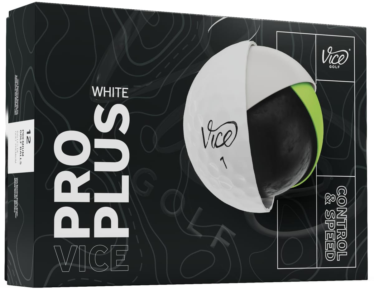 Vice Pro Plus ゴルフボール (2024年モデル)