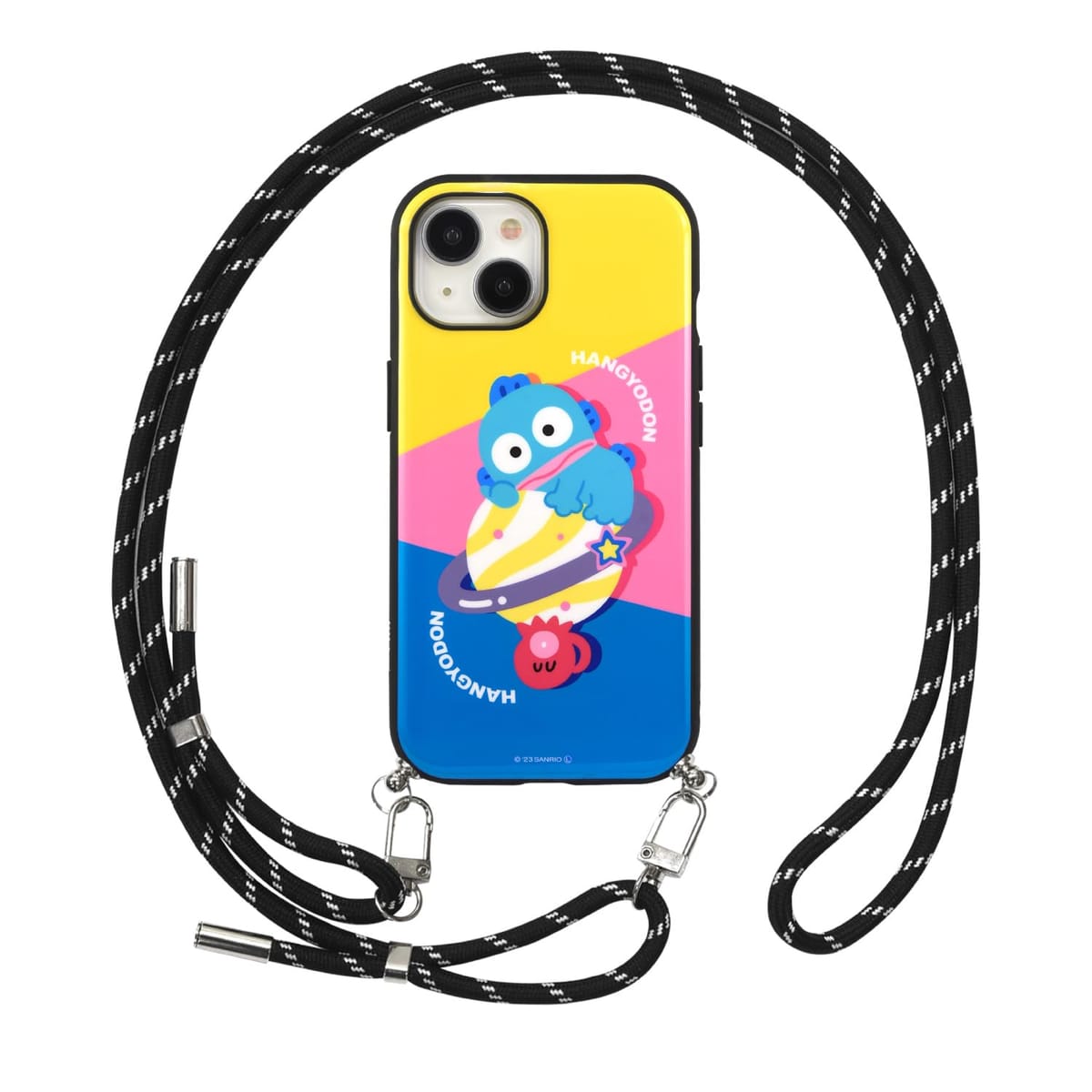 グルマンディーズ サンリオキャラクターズ IIIIfit Loop iPhone 15 / 14 / 13 対応 ケース