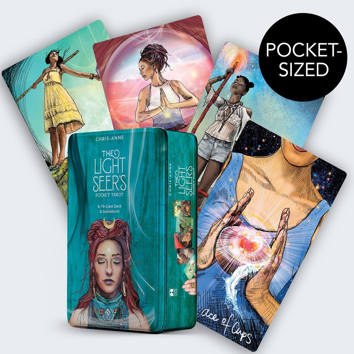 The Light Seer's Pocket Tarot: A 78-card Deck & Guidebook