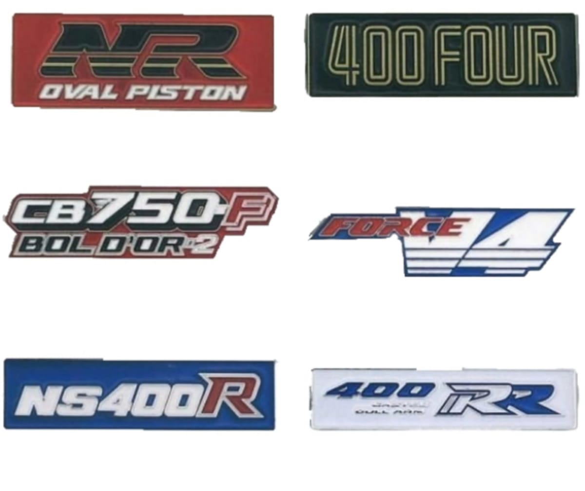 トイズキャビン ホンダ モーターサイクルエンブレム メタルキーホルダーVol.2 × 全6種セット フルコン..