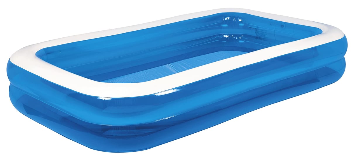 JILONG(ジーロン) ジャイアントレクタングルプール305cm 305×183×50cm(膨らましサイズ) 大型空気栓付/水抜き栓付 JL-687959 BL 大型