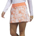 アディダス エナジーフラワープリント プルオンスカート BWI24 レディース adidas 2023春夏モデル 日本正規品 コーラル M