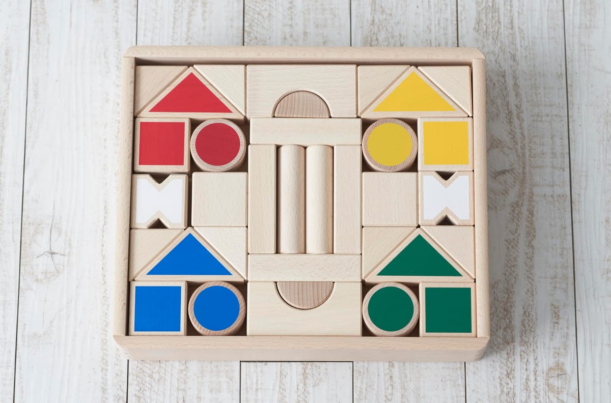 ニチガン いろかたち つみき U22