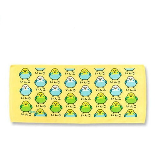 おえかきさんタオル おえかきTOWEL スポーツタオル デイリータオル フェイスタオル【いんこさん】 おえかきさんタオル おえかきTOWEL スポーツタオル デイリータオル フェイスタオル【いんこさん】