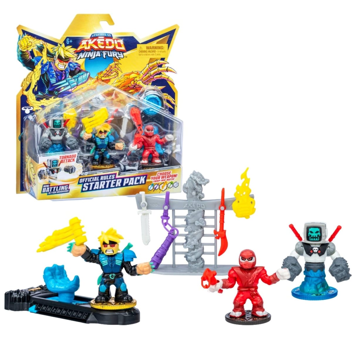 ハシートップイン AKEDO S7【日本正規品】ニンジャフューリー スターターパック W2 伝説のアケド LEGENDS OF AKEDO ニンジャフューリー NINJA FURY
