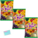 七尾製菓 ニコニコニッコリゼリー 35個入 × 3袋セット ★スラスラ本舗オリジナルポケットティッシュ付き★