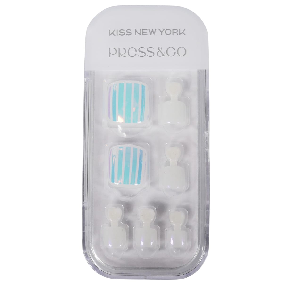 【キスニューヨーク正規店】 24枚入り ネイル チップ 貼るだけ 簡単 ワンタッチ 装着 Press&Go luxury ..