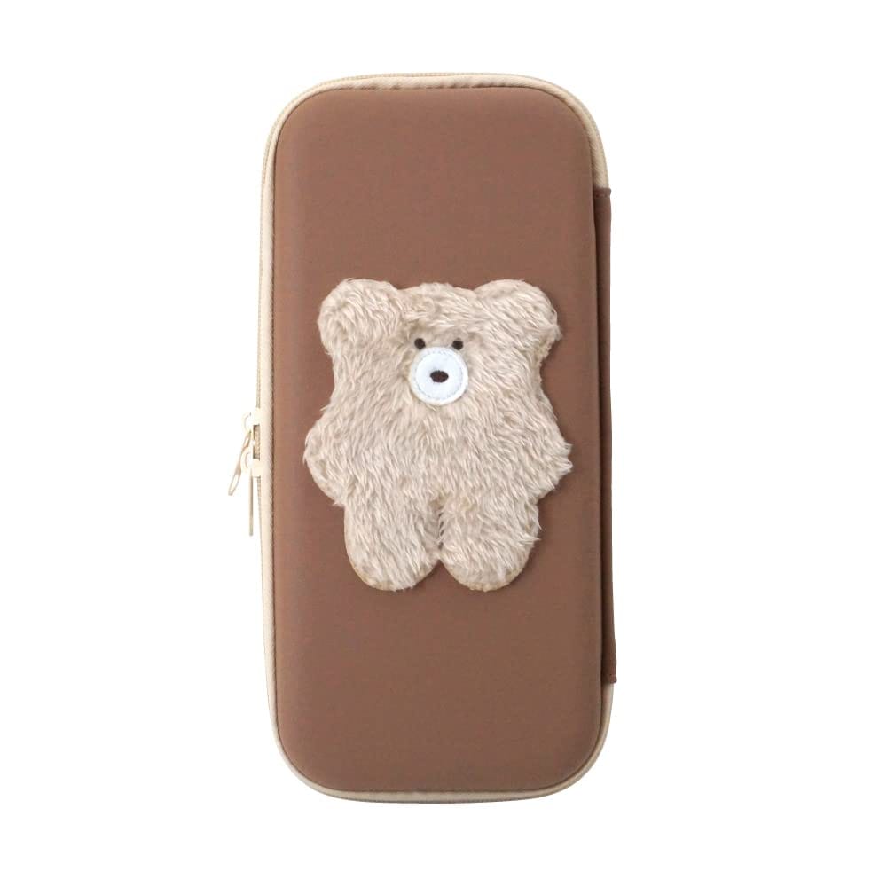 アローン Switch用 カーボン調 EVAポーチ 有機ELモデル対応 耐衝撃 軽量 コンパクト ハードケース ゲームカード収納 日本メーカー ブラック×レッド