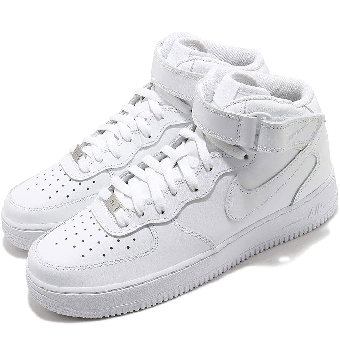 [ナイキ] エア フォース 1 ‘07 ミッド W AIR FORCE 1 ‘07 MID ホワイト/ホワイト/ホワイト DD9625-100 ナイキジャパン正規品