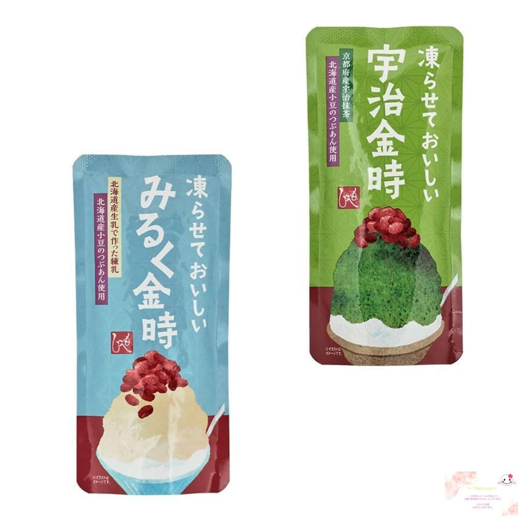 【まとめ売り】KALDI カルディ 凍らせておいしい みるく金時×宇治金時 100g 各1個のサムネイル