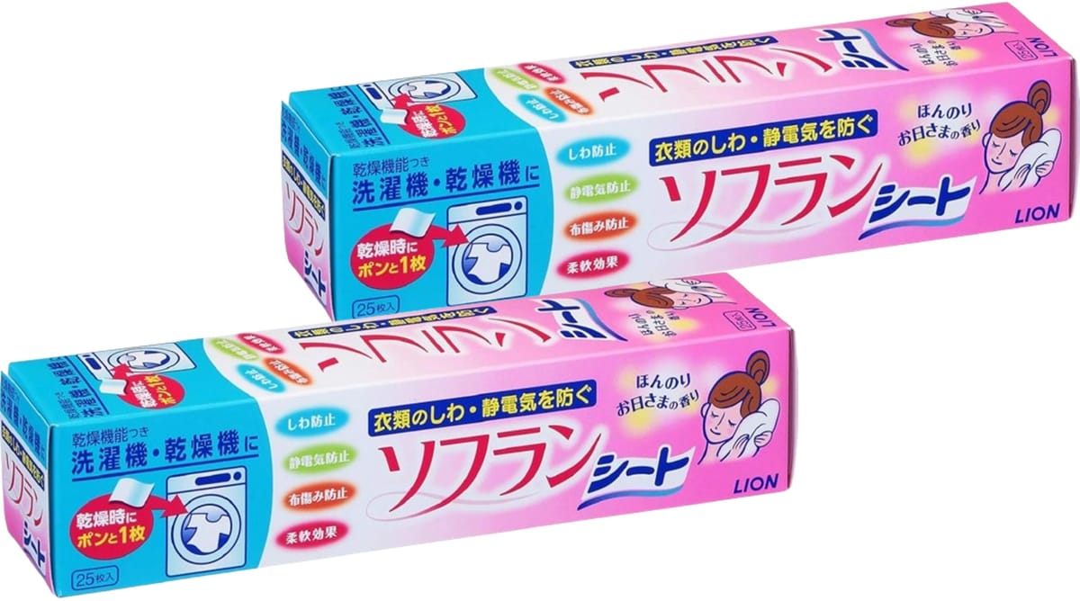 【まとめ買い】乾燥機用 ソ フラン 乾燥機 柔軟剤シート ほんのりお日さまの香り