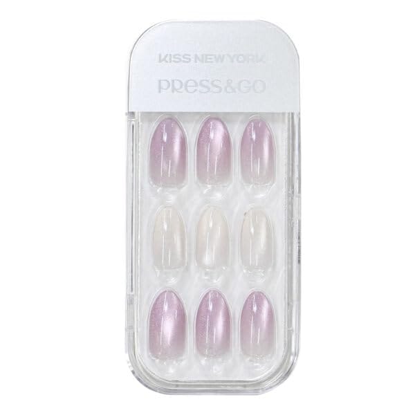 【キスニューヨーク正規店】 30枚入り ネイル チップ 貼るだけ 簡単 ワンタッチ 装着 プレスアンドゴー..