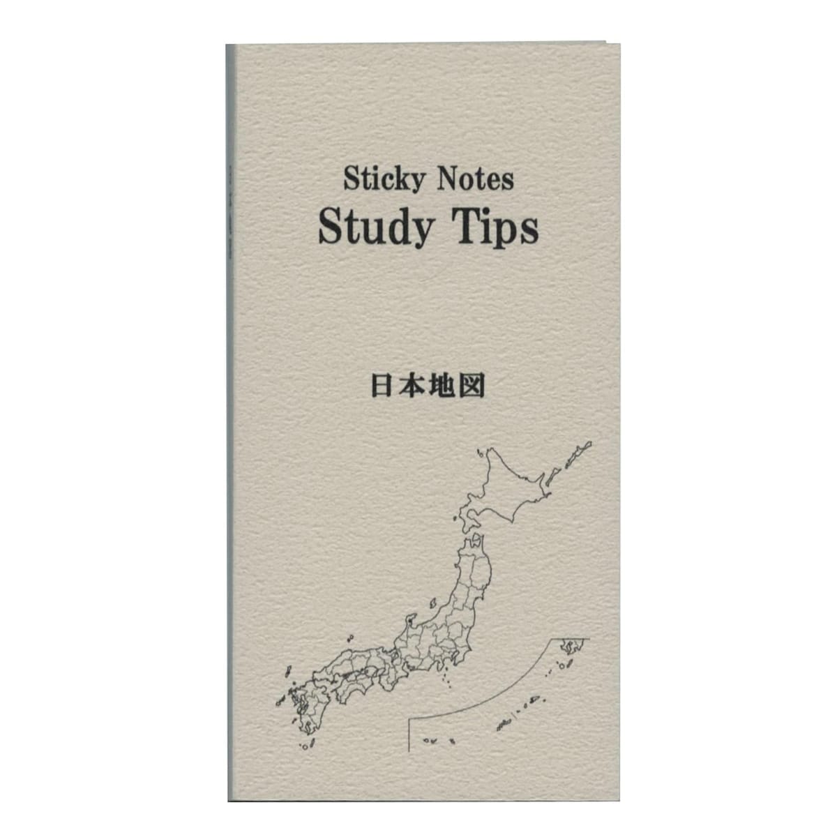 紙季彩々Sticky Note Study Tips【日本地図】学用 地図 付箋 FS-SST001