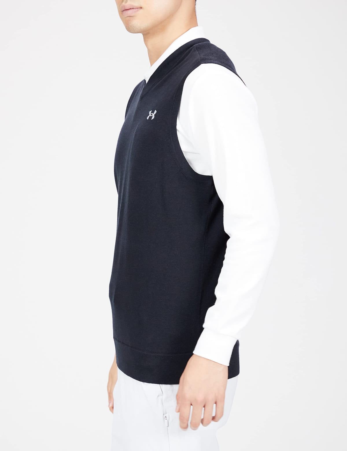 [アンダーアーマー] ゴルフアウター UAインテリニット ベスト メンズ