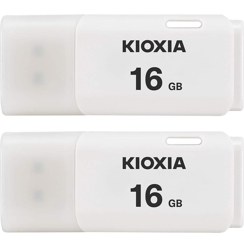 2個セット USBフラッシュメモリ 16GB KIOXIA（旧東芝メモリー）TransMemory U202 Windows/Mac対応 [並..