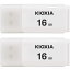 2個セット USBフラッシュメモリ 16GB KIOXIA(旧東芝メモリー)TransMemory U202 Windows/Mac対応 [並..