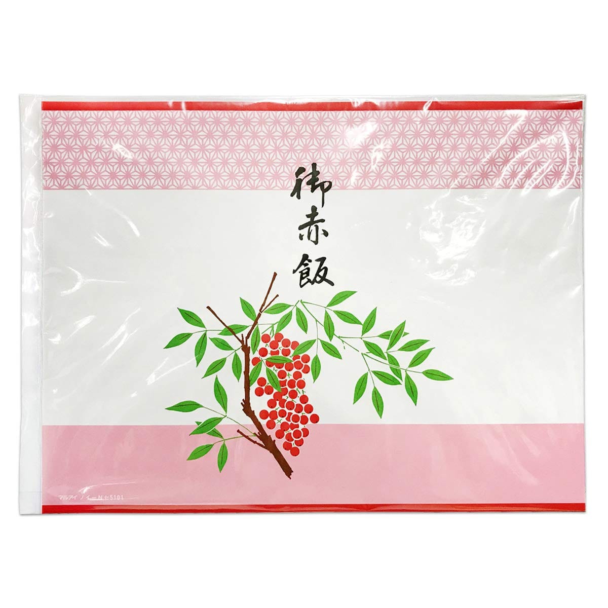 大和物産 掛紙 のし紙（お赤飯） 10枚入 61201 ｜ 御赤飯 お祝い のし 熨斗 南天 難転 赤飯 内祝い 日..