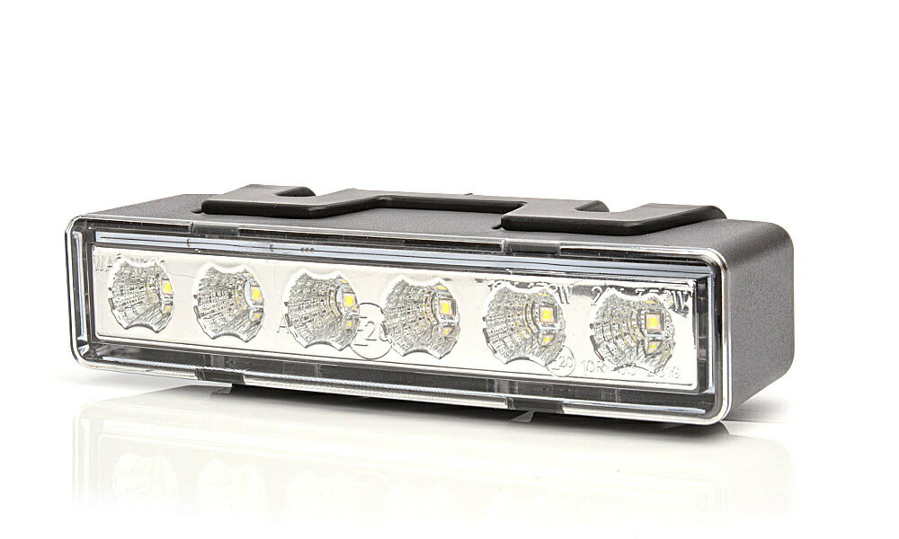 WAS W117 LED フラッシュフラッシュライト レッド 12V 24V 兼用 ユーロトラック Eマーク付き