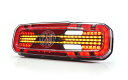 WAS W278DD BLACK LED テールランプ 左右セット 12V 24V 兼用 ユーロトラック Eマーク付き