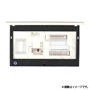 en ステーション EL2T-V樹脂製/露出型リミッタースペース付太陽電池側ブレーカ（2次送り）/IHクッキングヒーター用ブレーカ/電気温水器（エコキュート）用ブレーカ（1次側分岐）/EV（電気自動車）回路用漏電ブレーカELB2P20A200V付主幹:漏電ブレーカ(ELB)中性線欠相保護付電気温水器用ブレーカMCB2P(200V):30A×1太陽電池側ブレーカMCB3P2E:30A×1EXスペース数:3外形寸法:320×430×110