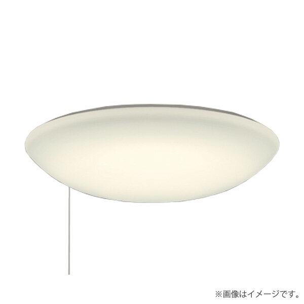 電球色LED一体型リモコン別売壁スイッチ：全灯→メモリー点灯→常夜灯横出しスイッチ付アクリル(乳白)巾f500 高122 1.8kg光源寿命40,000時間別売リモコン：連続調光100-1%調光器不可 省エネ法区分：II45VA(100V)...