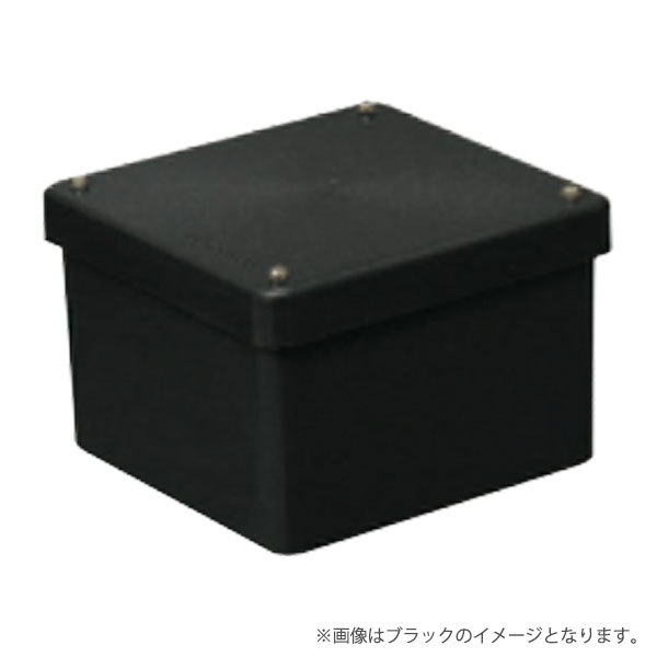 ■ご注文時にカラーをお選び下さい。防水プールボックス（カブセ蓋）カラー：PVP3020BK ブラック/PVP3020BT チョコレート/PVP3020BLB ライトブラウン正方形ノック無タテ×ヨコ×フカサ（板厚）：300×300×200（5...