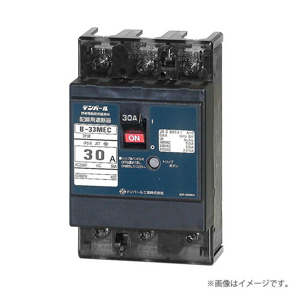 樂天商城 - 〔即納〕Eシリーズ 経済タイプ ブレーカー B33MEC100（B-33MEC）B33MEC10A テンパール工業