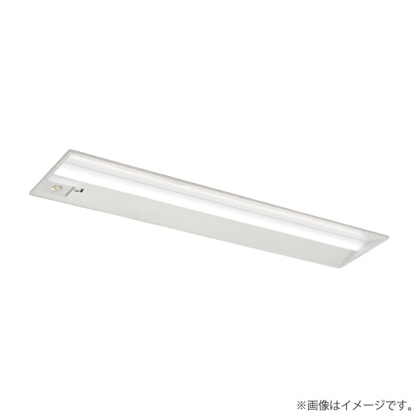 非常時 本体組込LED点灯/通常時 LEDバー点灯ニッケル水素蓄電池電源電圧：AC100V 242V電池内蔵形本体：CGC t0.4 白LEDバー：ポリカーボネート（乳白カバー）【非常用光源】ガラスレンズ　相関色温度：5000K　平均演色評価数（Ra）：70【常用光源】LEDバー　相関色温度：5000K　平均演色評価数（Ra）：83光源寿命：40,000時間（光束維持率90％）質量：3.7kg蓄電池形名：7HR-AG-TL非常灯評定番号：LALE-023形式認定番号：3AE-1054備考　リモコン自己点検機能付充電モニター（緑）/ランプモニター（赤）／点検スイッチ付調光不可　水平天井取付専用　断熱施工使用不可メーカー希望小売価格はメーカーカタログに基づいて掲載しています