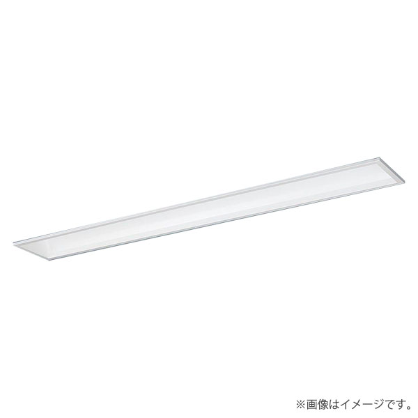 天井埋込型　40形　一体型LEDベースライト◆器具光束：2830 lm　◆安定器出力型：定格出力型　◆安定器補足：＜出力固定型＞　◆電圧：100〜242 V　◆消費電力：20.3 W　◆消費効率：139.4 lm/W◆【本体】亜鉛鋼板◆【反射板】鋼板（高反射白色粉体塗装）◆【ライトバー（カバー）】ポリカーボネート（乳白）◆プラスユニット取付可能◆天井埋込型、フリーコンフォートタイプ・一般タイプ・3200 lmタイプ・白色◆Ra83◆幅：170 mm　◆長：1261 mm　◆埋込穴幅：150 mm　◆埋込穴長：1235 mm　◆埋込高：111 mm◆質量：3.3 kg◆LED（白色）　◆色温度：4000 K　◆光束維持時間40000時間（光束維持率85％）LED内蔵電源ユニット内蔵メーカー希望小売価格はメーカーカタログに基づいて掲載しています