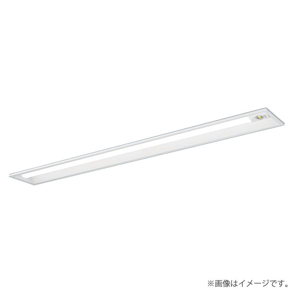 ※XLG412PGNJLE9（XLG412PGNJ LE9）の後継品天井埋込型　40形　一体型LEDベースライト（非常用）　30分間タイプ　自己点検スイッチ付・リモコン自己点検機能付・非常時LED高出力型◆全光束：1940 lm　◆安定器出力型：定格出力型　◆安定器補足：＜出力固定型＞　◆電圧：100〜242 V　◆消費電力：14.2 W　◆消費効率：136.6 lm/W◆点検スイッチ付◆充電モニタ（緑）付◆自己点検スイッチ付◆天井埋込型、30分間タイプ、非常用照明器具・2000 lmタイプ・昼白色・非調光◆Ra83（常用光源）◆Ra70（非常用光源）◆非常灯評定番号：LALE-018【交換電池】FK793【リモコン】FSK90910K（別売）◆注）調光はできません。◆幅：170 mm　◆長：1254 mm　◆埋込穴幅：150 mm　◆埋込穴長：1235 mm　◆埋込高：49 mm◆質量：3 kg◆非常時・本体組込LED点灯　　常時・ライトバー点灯　◆色温度：5000 K　◆光束維持時間40000時間（光束維持率85％）LED内蔵電源ユニット内蔵メーカー希望小売価格はメーカーカタログに基づいて掲載しています
