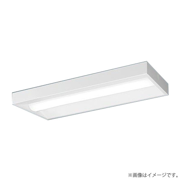 ※XLX200SEVJLE9（XLX200SEVJ LE9）の後継品天井直付型　20形　一体型LEDベースライト◆器具光束：790 lm　◆安定器出力型：定格出力型　◆安定器補足：＜出力固定型＞　◆電圧：100〜242 V　◆消費電力：5.9 W　◆消費効率：133.8 lm/W◆【本体】亜鉛鋼板◆【反射板】鋼板（高反射白色粉体塗装）◆【ライトバー（カバー）】ポリカーボネート（乳白）◆天井直付型、一般タイプ・800 lmタイプ・温白色・非調光◆Ra83◆幅：250 mm　◆長：632 mm　◆高：53 mm◆質量：2.1 kg◆LED（温白色）　◆色温度：3500 K　◆光束維持時間40000時間（光束維持率85％）LED内蔵電源ユニット内蔵メーカー希望小売価格はメーカーカタログに基づいて掲載しています