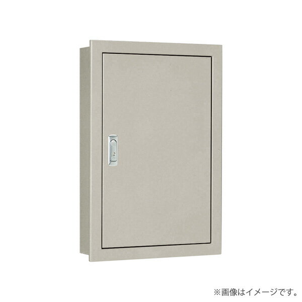 Rakuten - 盤用キャビネット 埋込形 BF14-43 フカサ140mm 木製基板付 ライトベージュ色（BF1443）〔代引不可〕