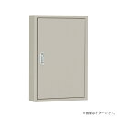 盤用キャビネット 露出形 S14-435 フカサ140mm 鉄製基板付 ライトベージュ色（S14435）〔代引不可〕