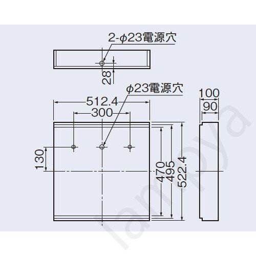 BOX-44370（BOX44370）取付ボックス 東芝ライテック