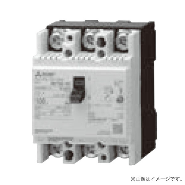 〔即納〕分電盤・制御盤用遮断器 NV100-KC 3P 100A 100-200V 30MA W（NV100KC3P100A100200V30MAW）三菱電機